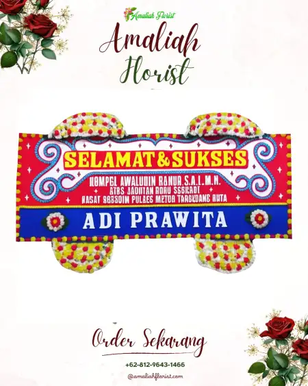 Papan Bunga Ucapan Selamat Rajabasa Raya
