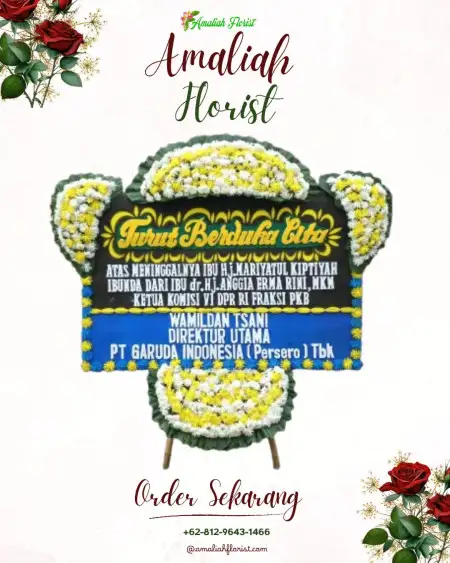 Papan Bunga Duka Rajabasa Raya